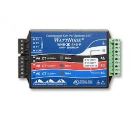 WattNode 208/240 VAC 3-phase Delta/Wye kWh Transducer Sensor - T-WNB-3D-240