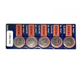 Replacement batteries (Pack of 5) - HRB-TEMP-1