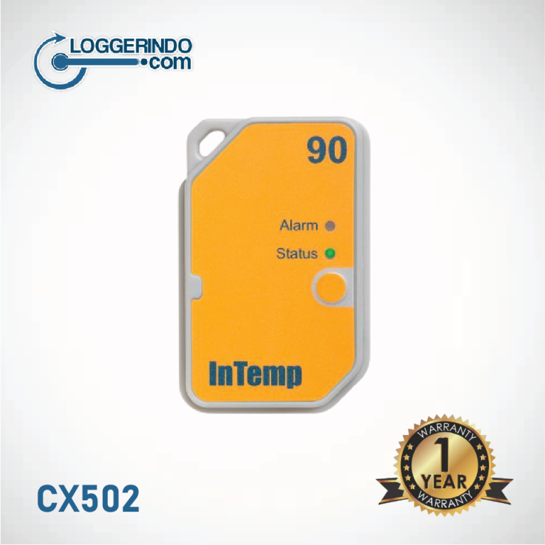 InTemp Bluetooth Low Energy 90 Day Single-Use Temperature Data Logger (CX502)