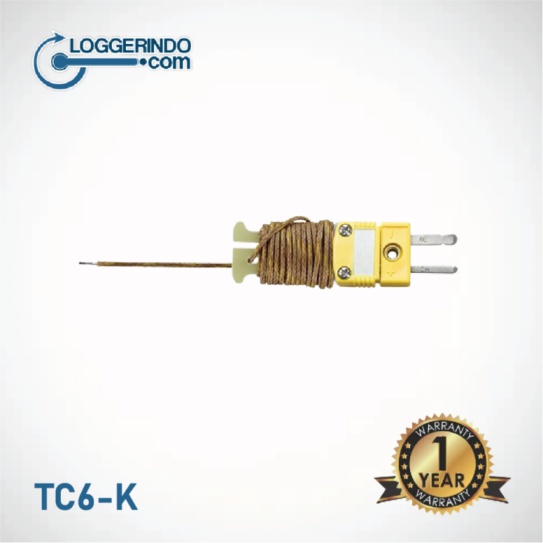 Type K 6 ft Beaded Thermocouple Sensor – TC6-K