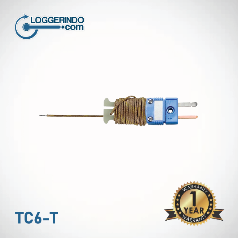 Type T 6 ft Beaded Thermocouple Sensor – TC6-T