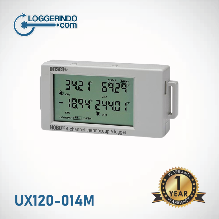 HOBO 4-Channel Thermocouple Data Logger – UX120-014M