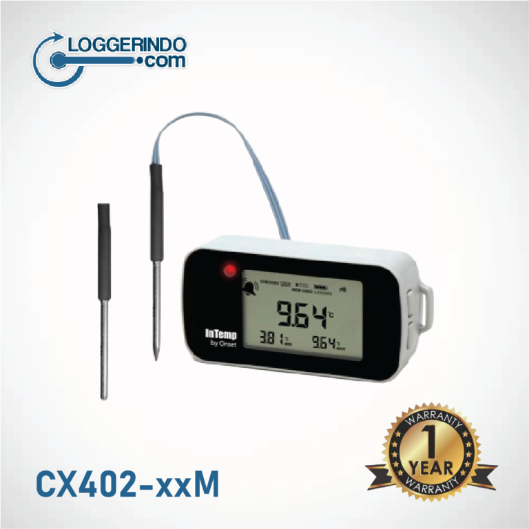 InTemp Bluetooth Low Energy Temperature (with Probe) Data Logger (CX402-xxM)