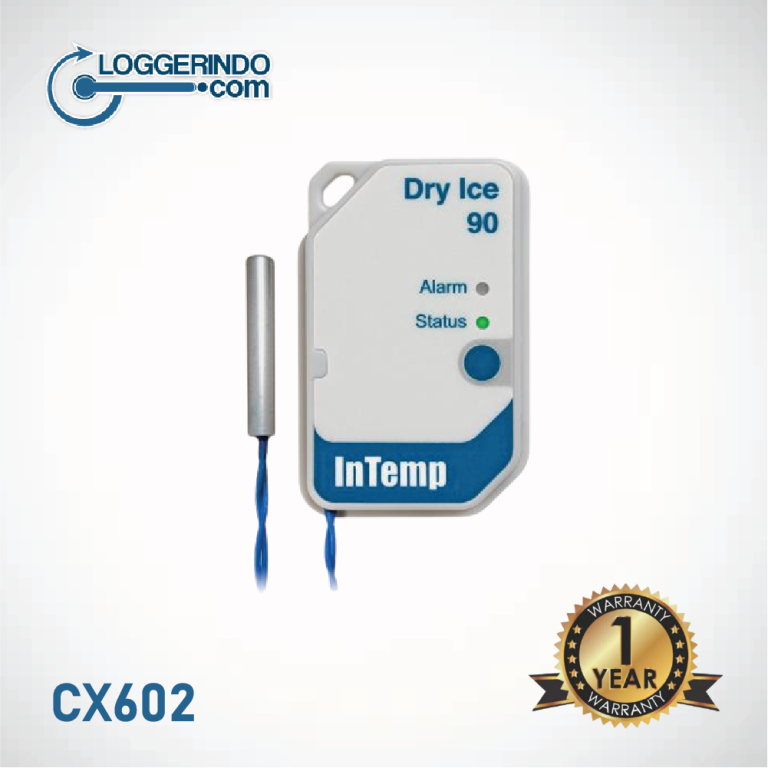 InTemp Dry Ice Logger – Single Use Data Logger (CX602)