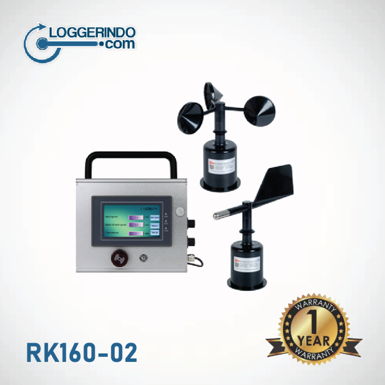 Tampilan Perekam Data Kecepatan & Arah Angin | RK160-02 Wind Speed & Direction Display Recorder