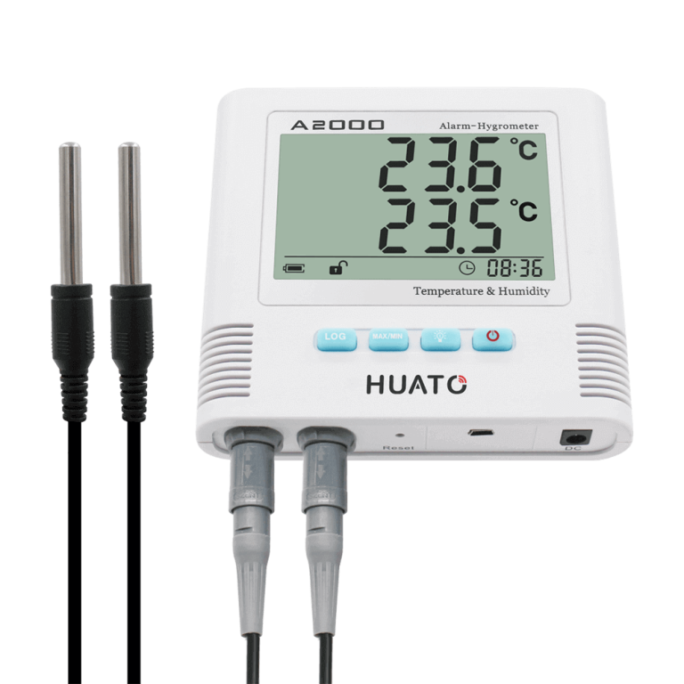 A2000-ET Sound & Light Alarm Hygro-thermometer