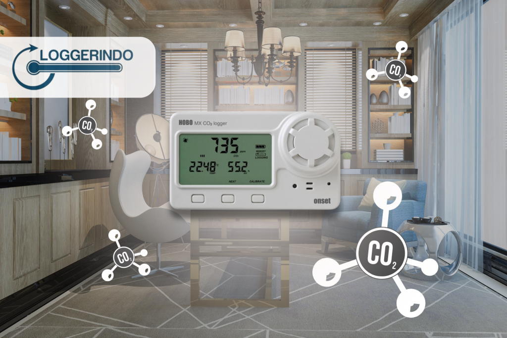 Mengontrol Kewarasan Ruangan Dengan CO2 Data Logger