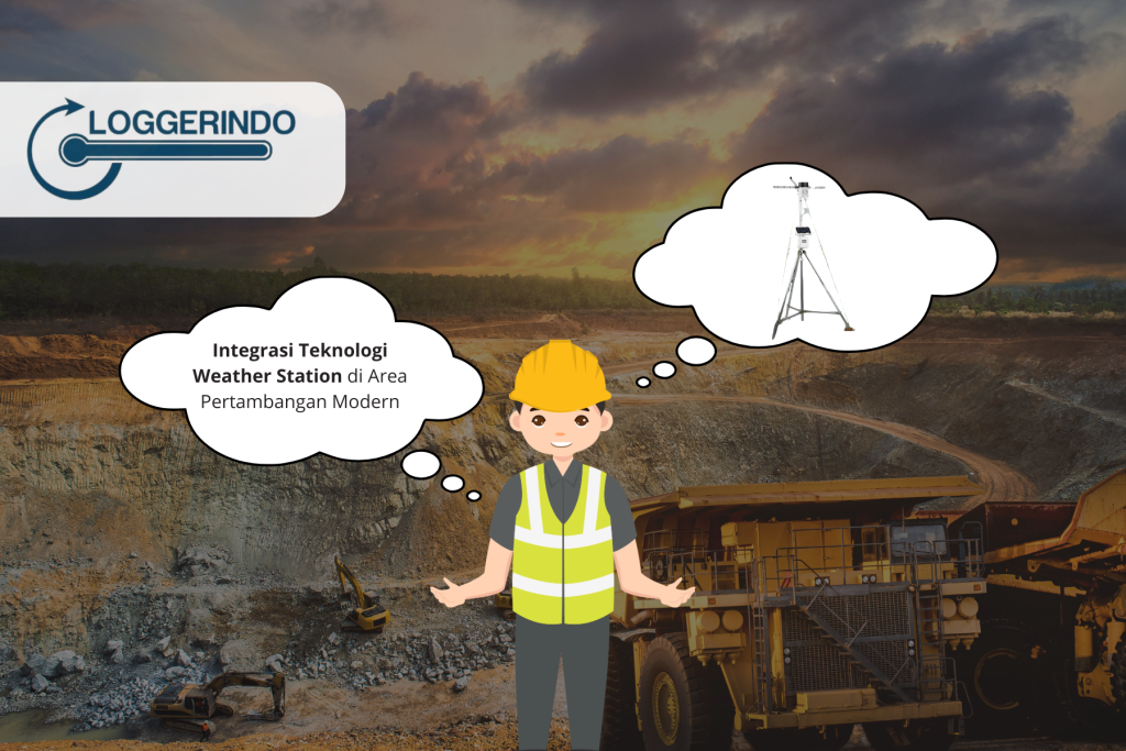 Integrasi Teknologi Weather Station di Area Pertambangan Modern