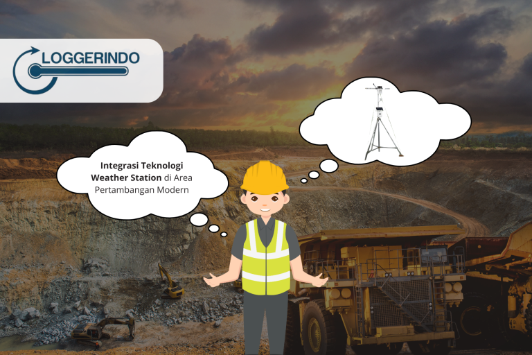 Integrasi Teknologi Weather Station di Area Pertambangan Modern