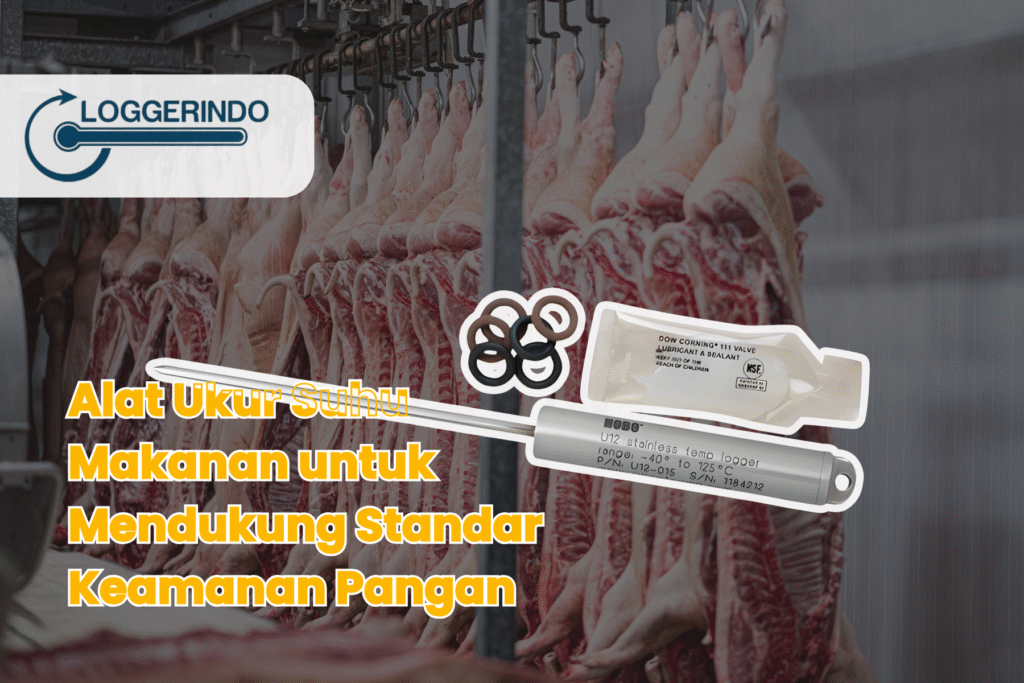 Alat Ukur Suhu Makanan dengan Probe 5 Inch Mendukung Standar Keamanan Pangan