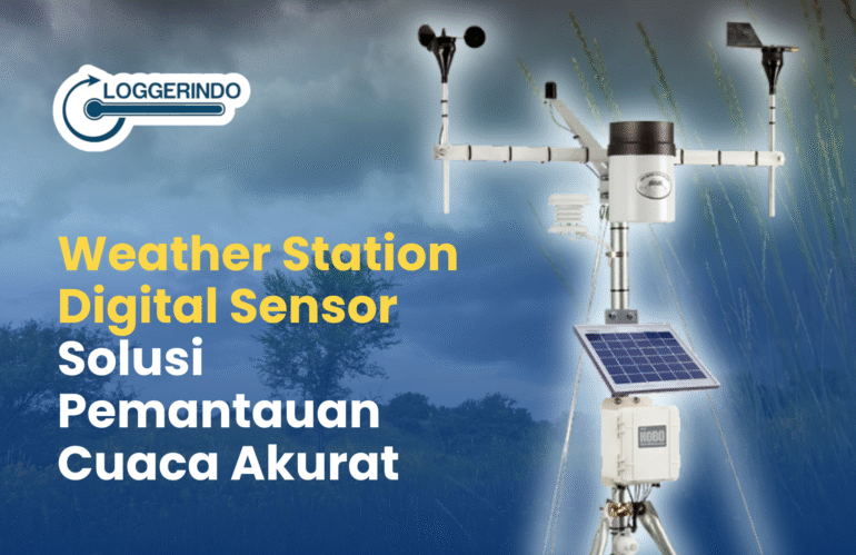 Weather Station Digital Sensor Untuk Pemantauan Cuaca Akurat