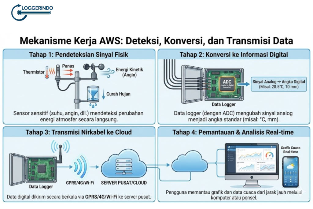 Automatic Weather Station Implementasi: Strategi Pantau Cuaca