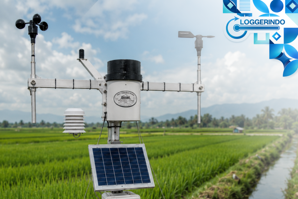 Jual rain gauge digital