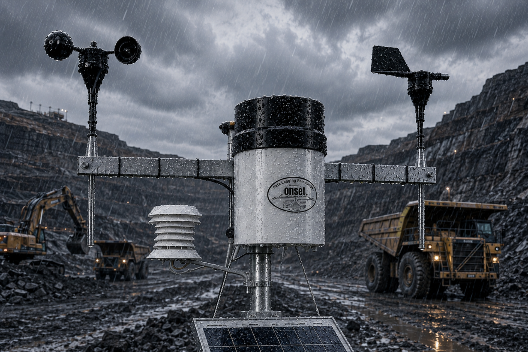 Rain gauge merk Hobo