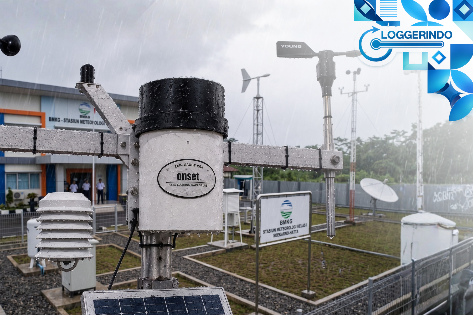 Jual rain gauge BMKG